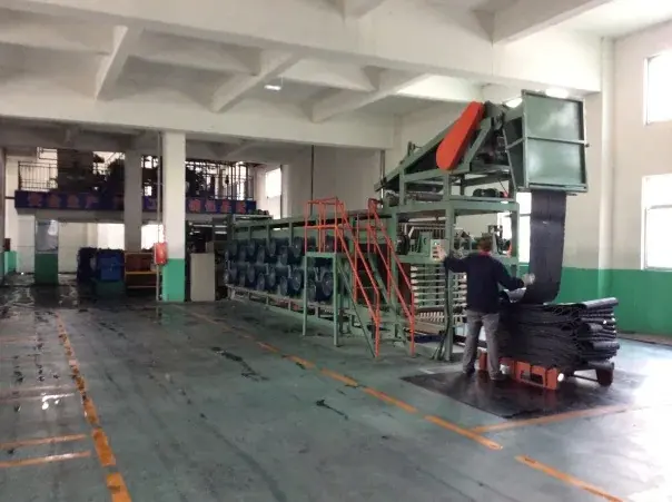 Rubber mixing equipment at Yongyi Rubber shown in its 2019 company presentation